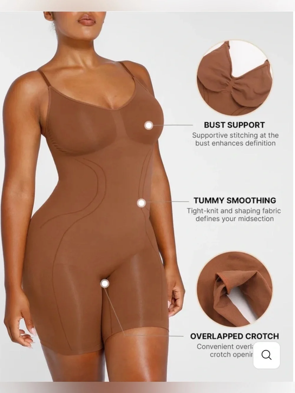 Shapellx Skin Flow Seamless Smoothing Bodysuit